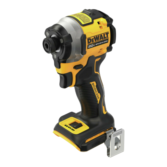 DeWalt DCF850 Manual