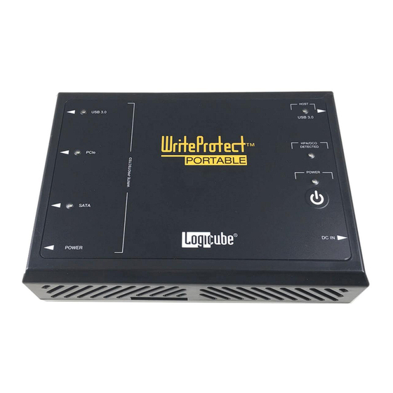Logicube WriteProtect PORTABLE User Manual