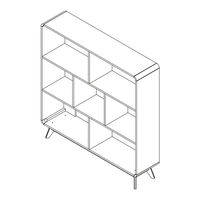 RealRooms Products RH LEVA 3004209 Assembly Instructions Manual