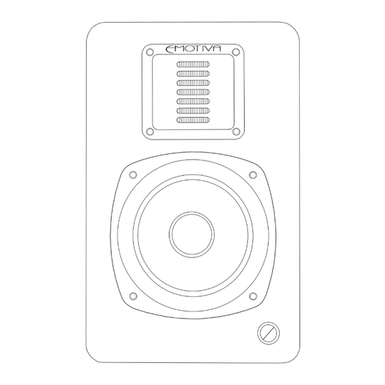 Emotiva Airmotiv 6 Owner's Manual