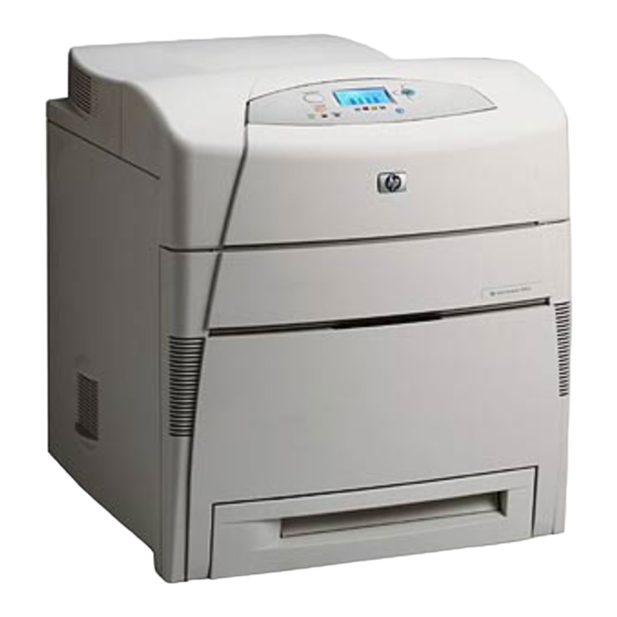 IBM color LaserJet 5500 Specification Sheet