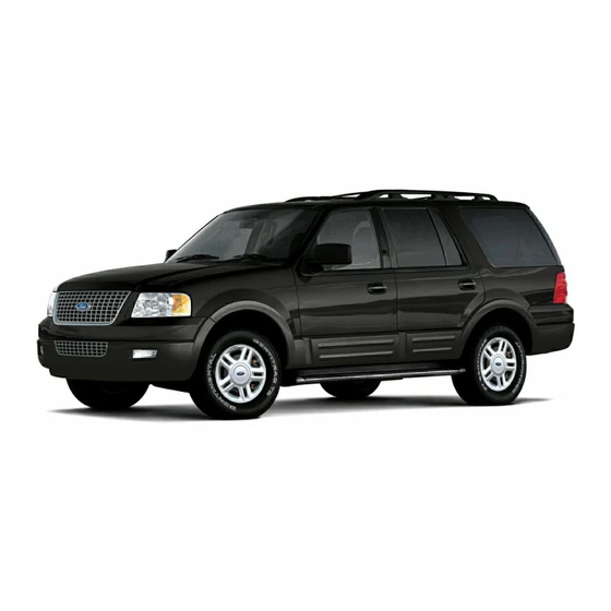 Ford 2005 Expedition Owner's Manual