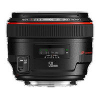 Canon EF50mm f/1.0L USM Instruction Manual