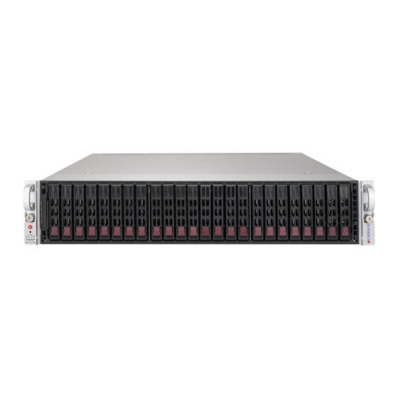 Supermicro SuperServer 2029U-E1CR4T User Manual