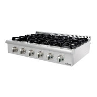 Thor Kitchen HRT3606U-M1 User Manual & Installation Manual