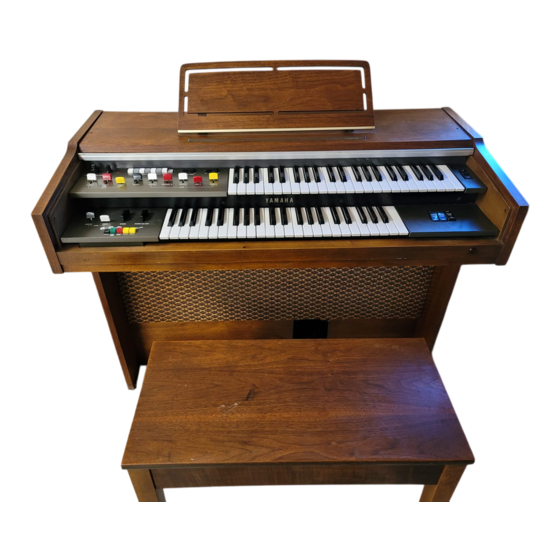 YAMAHA ELECTONE BK-4B OWNER'S MANUAL Pdf Download | ManualsLib