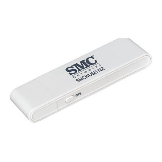 SMC Networks WUSB-N2 - FICHE TECHNIQUE Manual