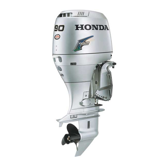 Honda Marine BF75A Owner's Manual