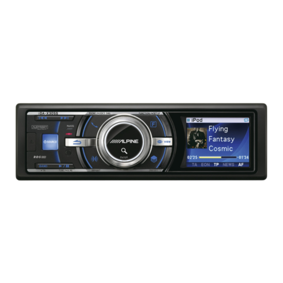 Alpine iDA-X305S Owner's Manual