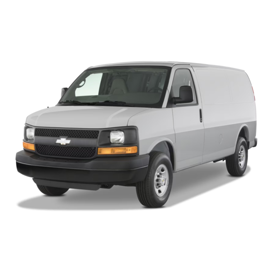 Chevrolet 2015 Express Manuals