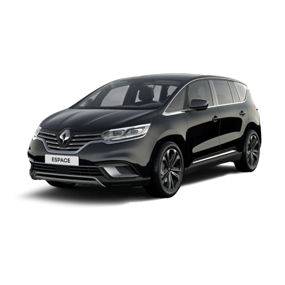 Renault 2016 ESPACE Manuals