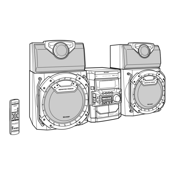 Sharp CD-M10000W Operation Manual