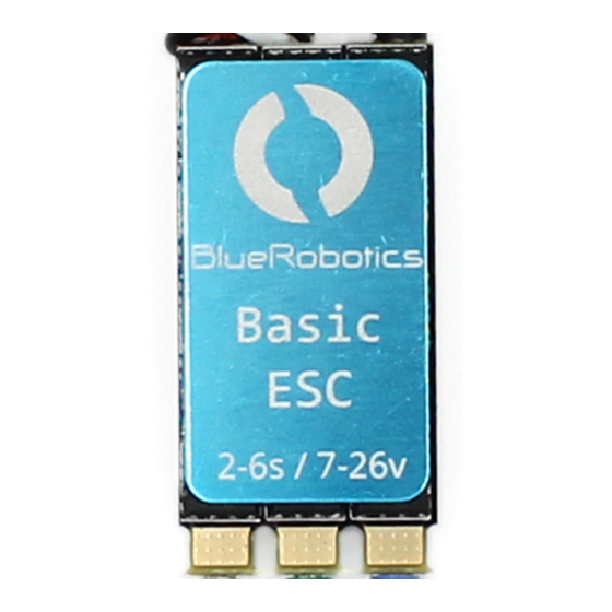 Blue Robotics Basic 30A ESC v3 Documentation