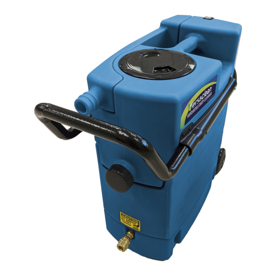 Versaclean VERSATILE Quick Start Manual