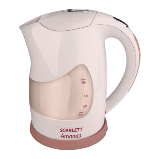 Scarlett SC-225 Instruction Manual