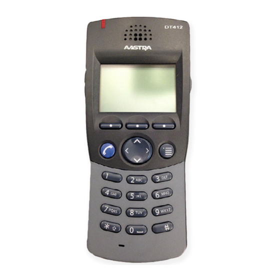 Aastra Cordless DT412 User Manual