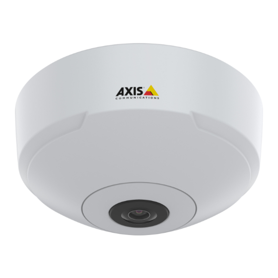 Axis M3067-P Installation Manual