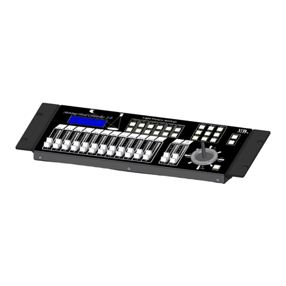 I2R Tech Lighting Solutions Moving Head Controller 2.0 Manuals