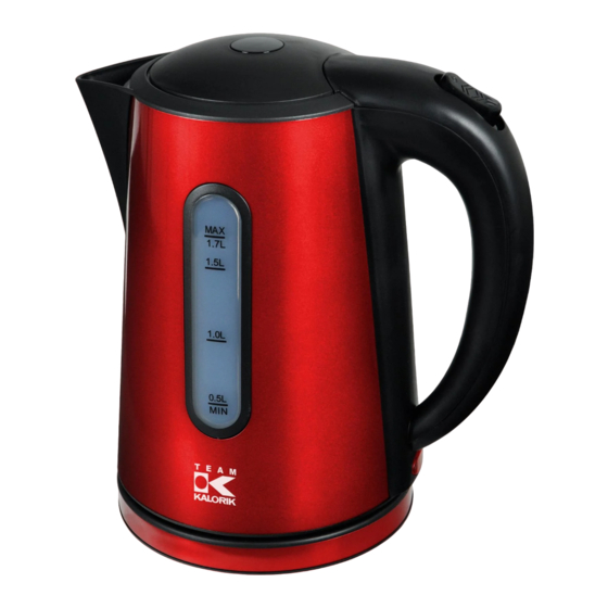 Team Kalorik TKG WK 1020 Jug Kettle Manuals
