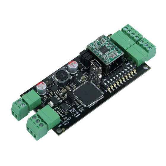 DMX4ALL DMX-Stepper-Control Manuals