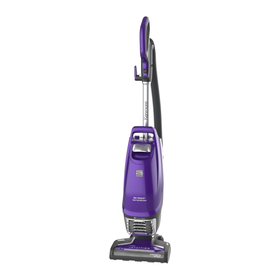 Kenmore Intuition BU4018 - Bagged Upright Vacuum Manual