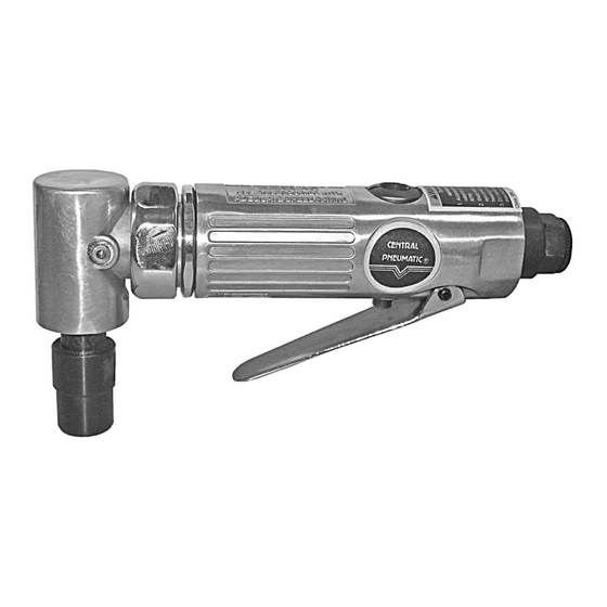 Central Pneumatic 32046 Set Up And Operating Instructions Manual