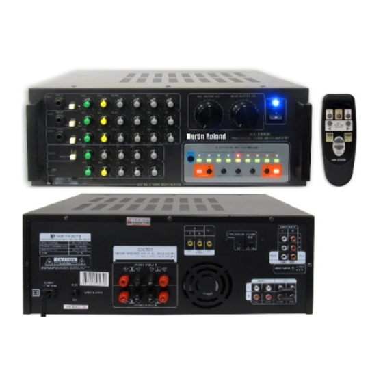 Martin Roland MA-3000K Operation Manual
