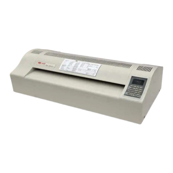 GBC 4500 Pro series Service Manual