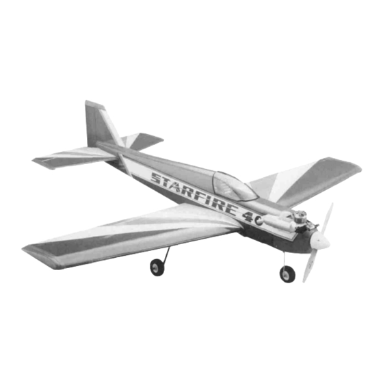 Hobbico starfire 40 User Manual