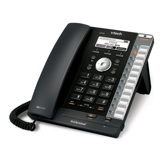 VTech ErisTerminal VSP725A User Manual