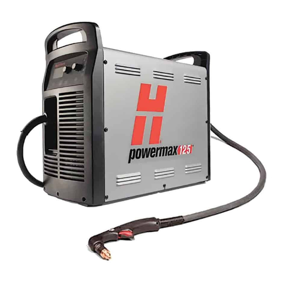 Hypertherm Powermax 125 Manuals