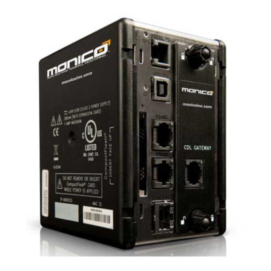 Monico CDL Gateway Installation And Operation Manual