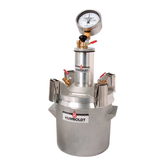 Humboldt H-2783 Product Manual