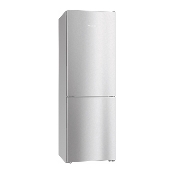 Miele KFN 28032 D WS Operating And Installation Instructions