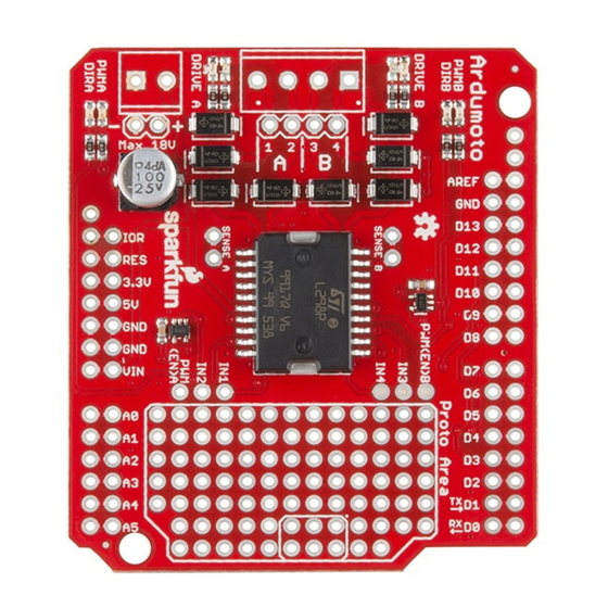 sparkfun Ardumoto Kit Hook-Up Manual