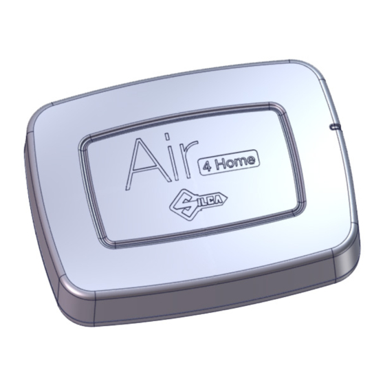 Silca Air4 Home Operating Manual