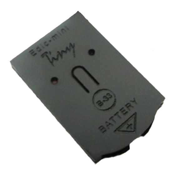 EDIC-mini Tiny B33 Short Operating Instruction