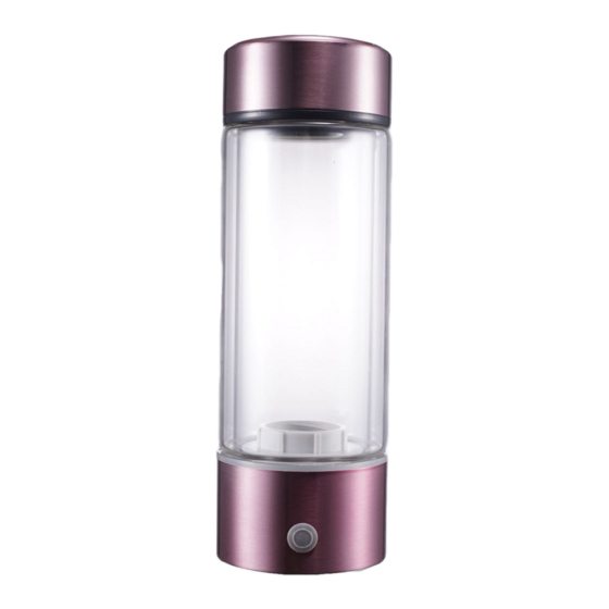 Cook's Companion Hydro Bottle H2 Generator Manual