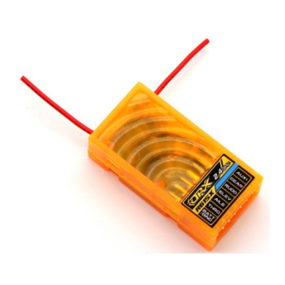 HobbyKing ORANGE R618XL User Manual
