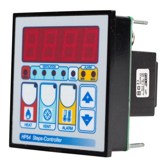 POLA HP54 - Temperature Controller Handbook Manual