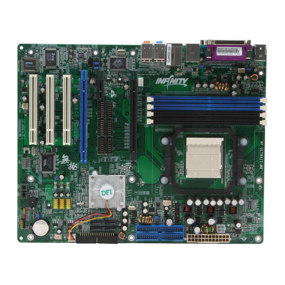 DFI Infinity NF-ULTRA-M2 User Manual