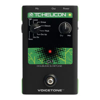 Tc-Helicon VoiceTone D1 User Manual