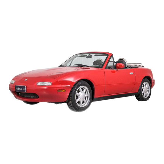 Mazda mx-5 1990 Workshop Manual