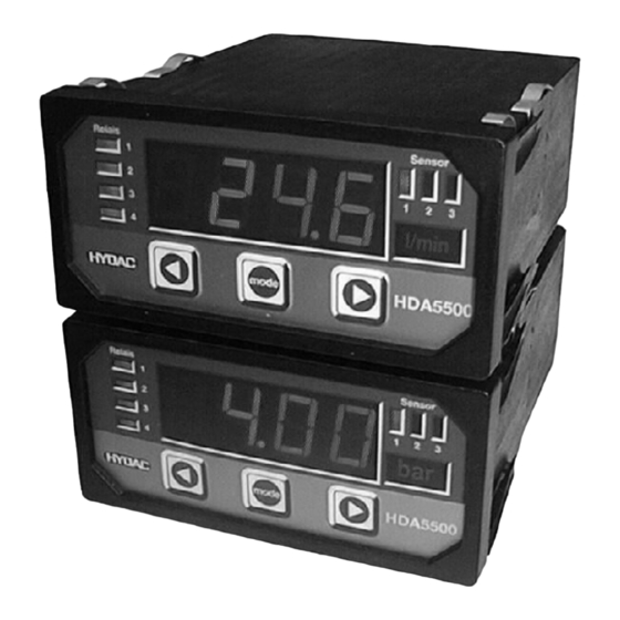 Hydac HDA 5500 Series User Manual