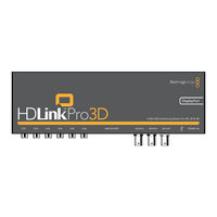 Blackmagicdesign HDLink Pro 3D DisplayPort Installation And Operation Manual