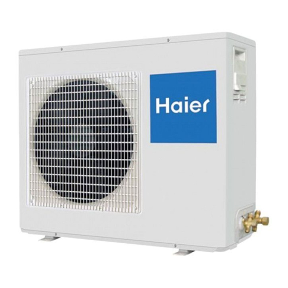 Haier AU122AEERA Installation Instructions Manual