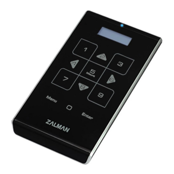 ZALMAN ZM-VE500 Quick Manual