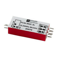 Manner SV 3c Series Operating Manual