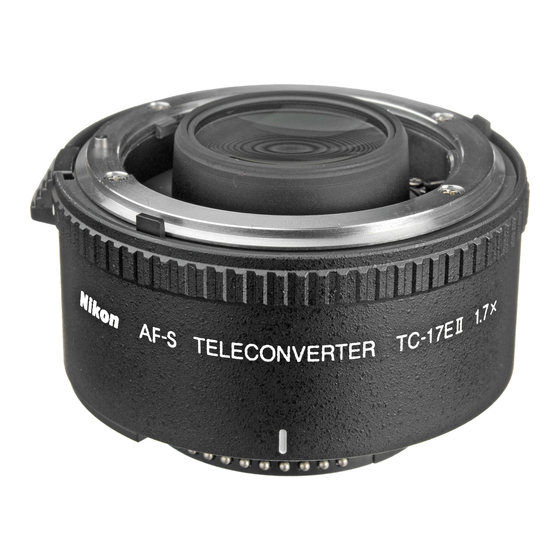 Nikon TC-14E II Instruction Manual