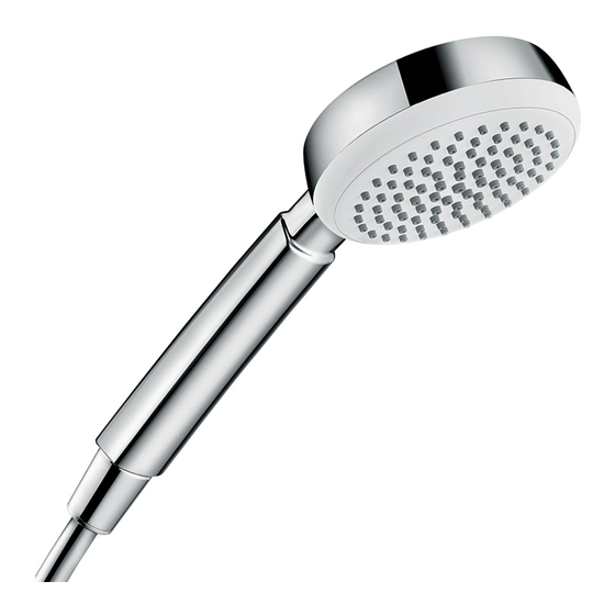 Hans Grohe Crometta 100 1jet 26825400 Assembly Instructions